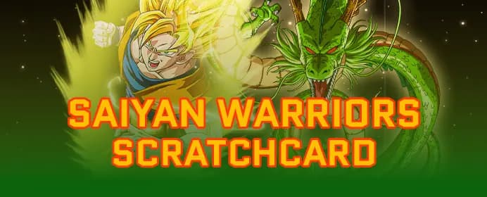 Saiyan Warriors Scratchcard 
